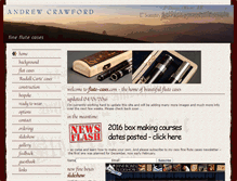 Tablet Screenshot of flute-cases.com